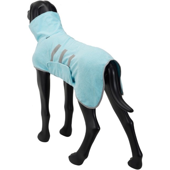 Халат для собак после купания Icepeak Pet Splash Размер L светло-голубой