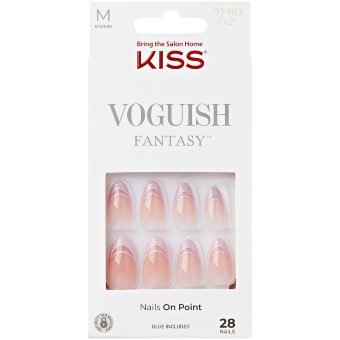 Накладные ногти Kiss Voguish Fantasy Rainy Night 28 шт