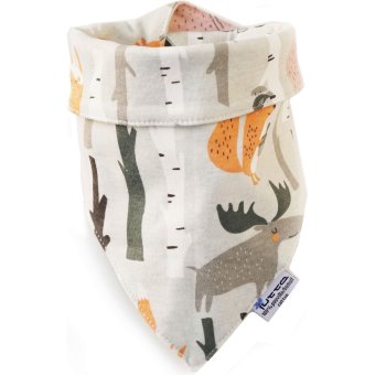 Мягкий слюнявчик Jutta kuolalappu koivikko