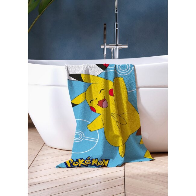 Детское банное полотенце Pokemon 70 x 140 см