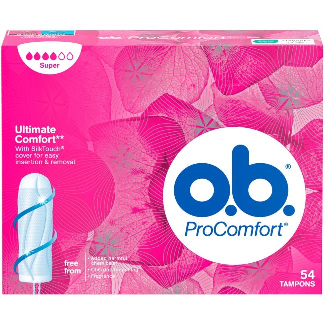 Тампоны o.b. ProComfort Super 54 шт