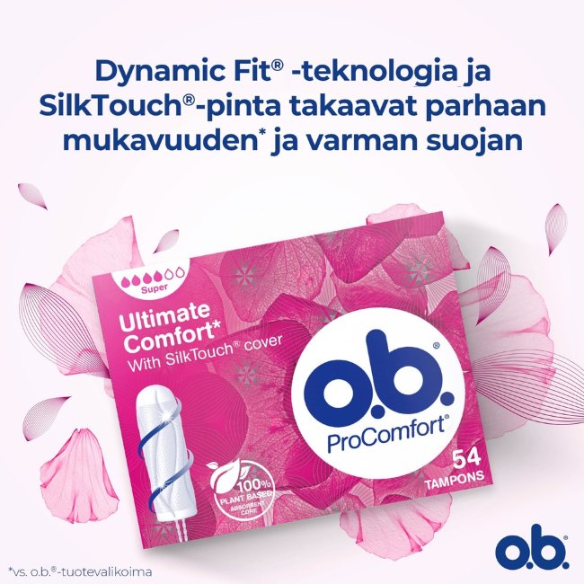 Тампоны o.b. ProComfort Super 54 шт