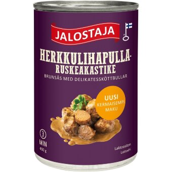 Мясные тефтели Jalostaja с коричневым соусом 400 гр