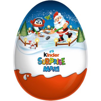 Большое шоколадное яйцо Kinder Surprise весом 220 гр Большое шоколадное яйцо Kinder Surprise весом 220 гр