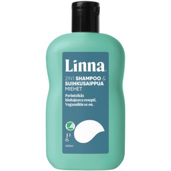 Шампунь и гель для душа для мужчин Linna 2 в 1 400 мл
