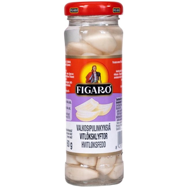 Зубчики чеснока маринованные Figaro 100/65 гр