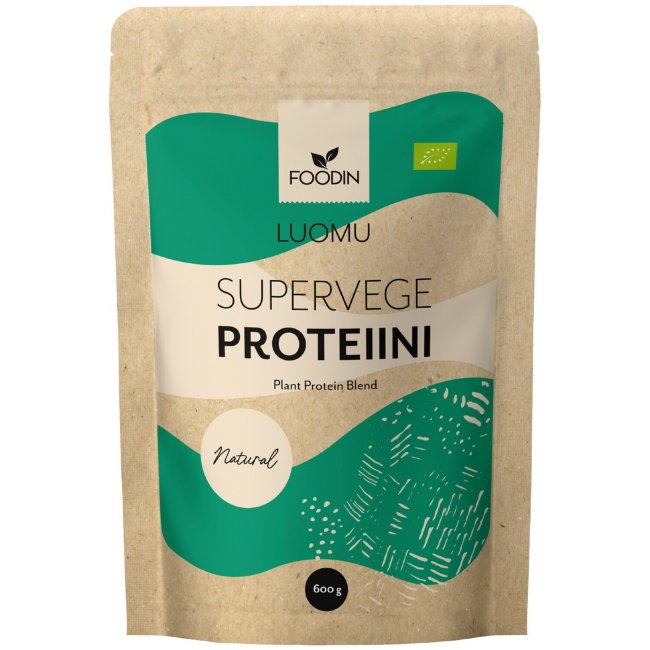 Смесь растительных белков Foodin Supervege органическая 600 гр