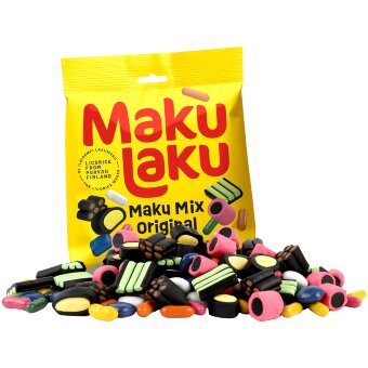 Мягкая лакрица Maku Mix Original 225 гр