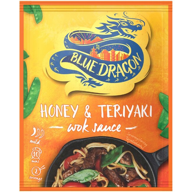 Соус для вок Blue Dragon медовый и терияки 120 гр Соус для вок Blue Dragon медовый и терияки 120 гр