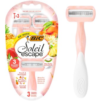Станок для бритья BIC Soleil Escape 3 Peach & Pineapple Станок для бритья BIC Soleil Escape 3 Peach & Pineapple