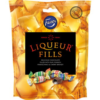 Шоколадные конфеты Fazer Liqueur Fills 165 гр