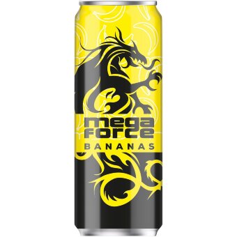 Энергетический напиток Megaforce Banaani без сахара 0,5 л