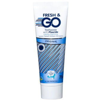 Зубная паста с фтором Fresh & Go ORIGINAL 75 мл
