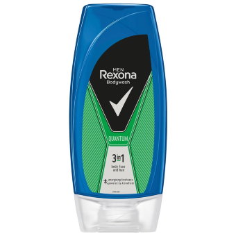 Гель для душа Rexona  QUANTUM SUIHKUGEELI 225 мл