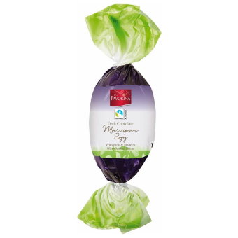 Марципановое яйцо Favorina в темном шоколаде со сливой в роме и вине Мадейра 100 гр Марципановое яйцо Favorina в темном шоколаде со сливой в роме и вине Мадейра 100 гр
