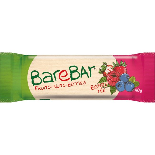 Фруктово-ягодный батончик Leader Barebar Berry mix 40 гр