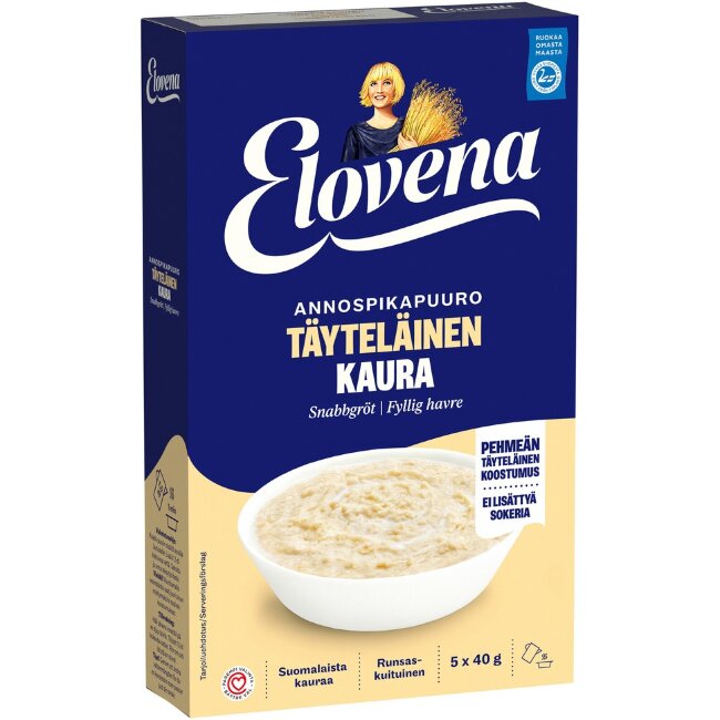 Каша овсяная порционная Elovena 200 гр