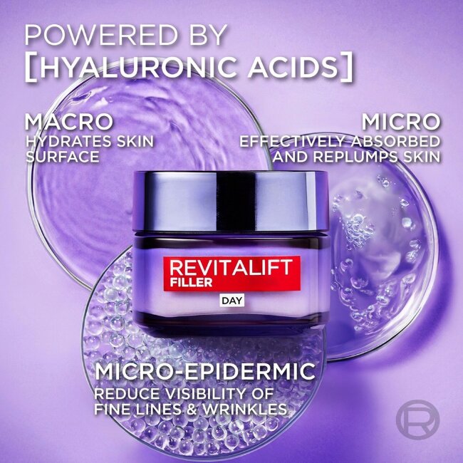 Дневной крем с эффектом заполнения морщин L'Oréal Paris Revitalift Filler 50 мл Дневной крем с эффектом заполнения морщин L'Oréal Paris Revitalift Filler 50 мл