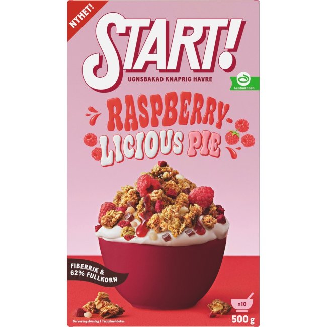 Гранола START! Raspberrylicious Pie 500 гр