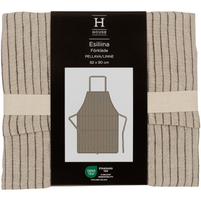 Фартук House из льна Pinstripe 82x90 см Фартук House из льна Pinstripe 82x90 см