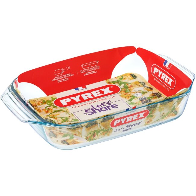 Стеклянная форма для запекания Pyrex Irresistible 39x25 см Стеклянная форма для запекания Pyrex Irresistible 39x25 см