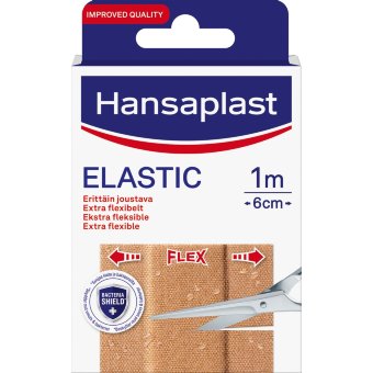 Пластырь Hansaplast Elastic 1м х 6см