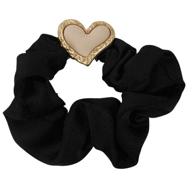 Аксессуар для волос Accessories with Style Hiusdonitsi сердечко черно-золотистый