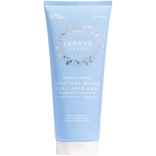 Увлажняющая интенсивная 2-в-1 маска для волос Lumene [LÄHDE] 200 мл