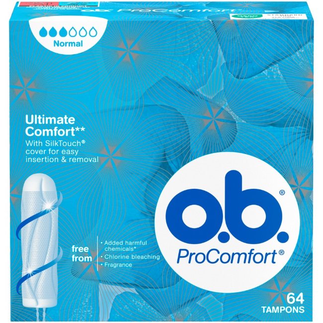 Тампоны o.b. ProComfort Normal 64 шт
