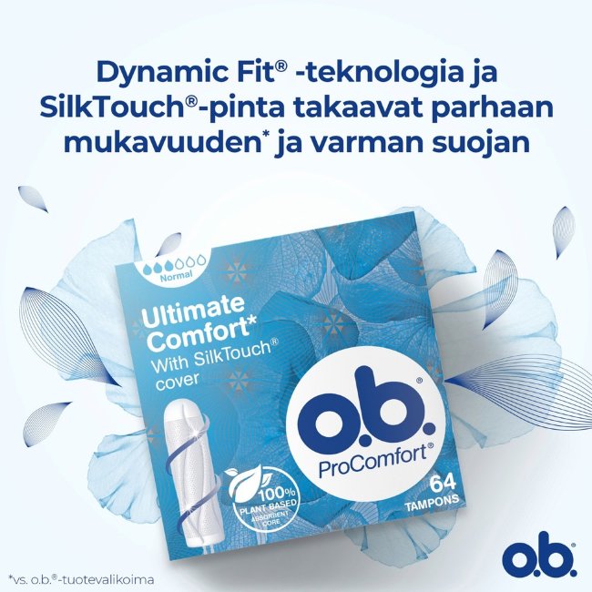 Тампоны o.b. ProComfort Normal 64 шт