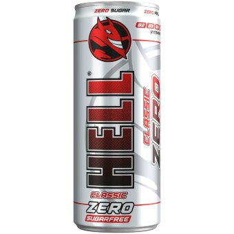 Энергетический напиток Hell Energy Classic zero 250 мл банка