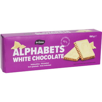 Печенье с белым шоколадом Priima 150 г