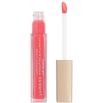 Увлажняющий и наполняющий блеск для губ Lumene Luminous Shine 4 Peach Pink 5 мл