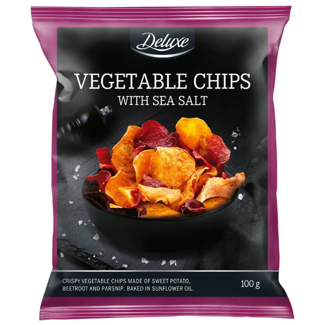 Чипсы из корнеплодов Deluxe 100 гр Чипсы из корнеплодов Deluxe 100 гр