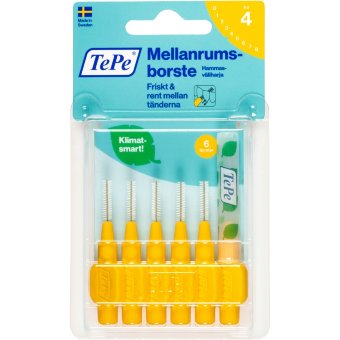 Щеточки для чистки зубов TePe 0,7мм 6шт