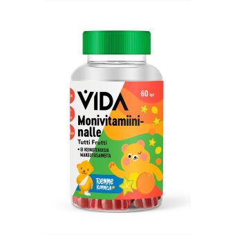 Мультивитаминные мягкие желейки Vida Tutti Frutti 60 шт / 120 гр