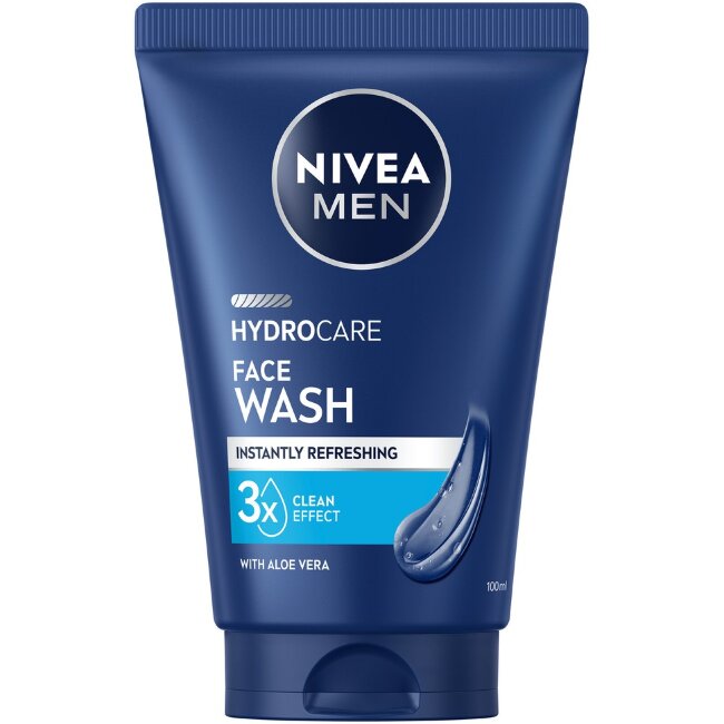 Гель для умывания лица NIVEA MEN Hydrocare 100 мл Гель для умывания лица NIVEA MEN Hydrocare 100 мл