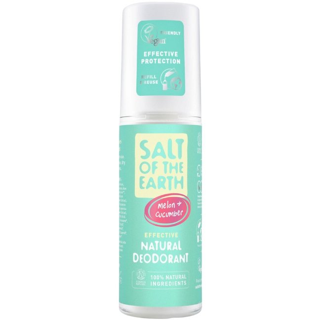Спрей-дезодорант Salt Of Earth с ароматом дыни и огурца 100 мл