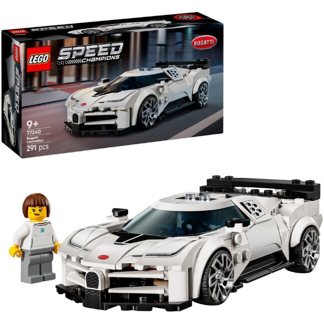 Игрушечная модель LEGO Speed Champions Bugatti Centodieci гиперкар
