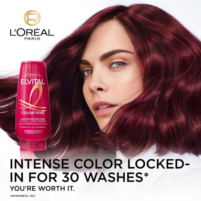 LOREAL Paris Elvital кондиционер Color-Vive для окрашенных и мелированных волос 300 мл
