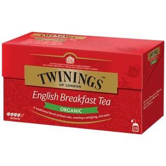Чай черный органический Twinings английский завтрак 25пак