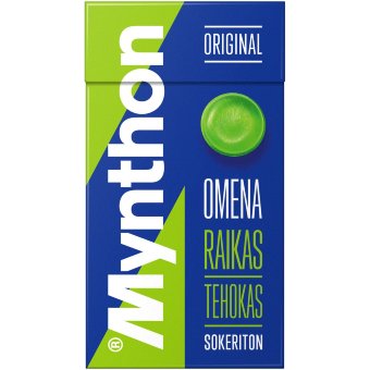 Пастилки без сахара Mynthon Original Omena с витамином C 39 гр