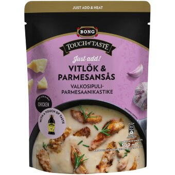 Кремовый соус с чесноком и пармезаном Bong Touch of Taste Just add 300 мл