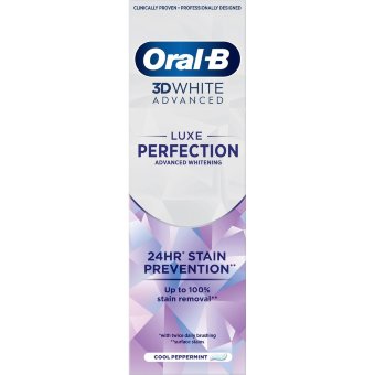 Зубная паста Oral-B 3D White Luxe Perfection75мл