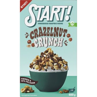 Гранола START! Crazelnut Crunch 500 гр
