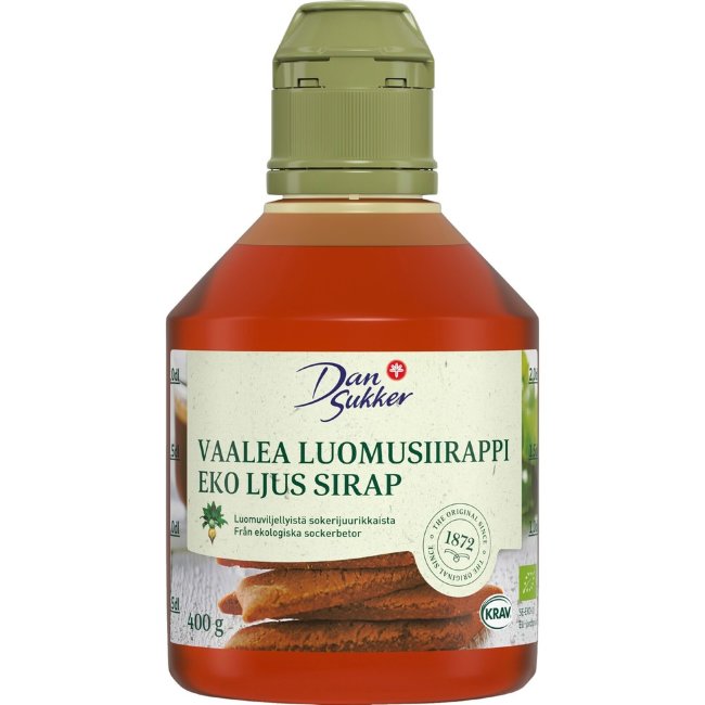 Светлый органический сироп Dansukker 400 гр