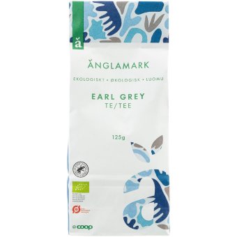 Органический черный чай Earl Grey Änglamark 125 гр