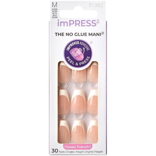 Накладные ногти Kiss imPress Ideal 30 шт