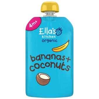 Пюре банан-кокос Ella's Kitchen с 4 мес. 120 гр
