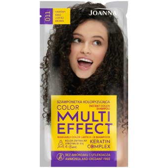 Шампунь тонирующий Joanna Multi Effect Coffee Brown 011